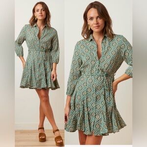 GOA Bianka Dress Cotton Printed , size Large